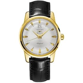 Longines Watches Longines Heritage Collection Conquest 18k Solid Gold Automatic Mens Watch by Longines