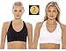 SB20027-2-XX-1X Just Intimates 2 Pack Racerback Sports Bra