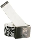 Etnies Reform 2 Men's Web Belt - One Size Fits All - White
