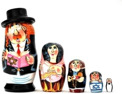 Jewish Family 4,Matryoshka, Nesting Doll