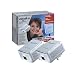 Devolo dLAN 200 AVeasy (Homeplug AV) Starter Kit, up to 200 Mbp/s, HD video streaming capable - Easy Hi-Security Button