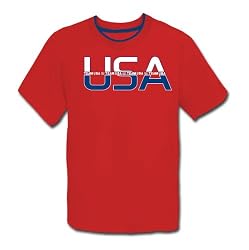 Team USA Cutaway Short-Sleeve Ringer Tee Shirt