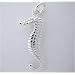 Silver * SEAHORSE CHARM * Sea horse Fish