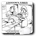 Londons Times Funny Medicine Cartoons - Bad Underwear Heart Attack - Mouse Pads
