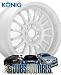 Konig Retrack Pearl White Wheel (15x7/4x100mm)
