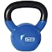 GoFit 20-Pound Blue Kettlebell with Vinyl Coating, Iron Core Training DVD and Exercise Booklet