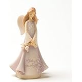 Enesco Foundations Mini Angel of Friends Figurine, 4-1/2-Inch