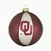 NCAA Oklahoma Sooners Glass Basketball 3 1/2