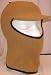 Khaki Color Fleece Youth Kids Face Ski Visor Mask Balaclava Winter Cold Weather Protection