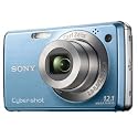 Sony Cybershot DSC-W220 12MP Digital Camera with 4x Optical Zoom with Super Steady Shot Image Stabilization (Light Blue)