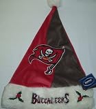 Tampa Bay Buccaneers NFL Colorblock Plush Santa Hat