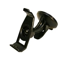 ChargerCity GPS Garmin Nuvi Windshield ball & socket suction cup mount & Bracket unit holster bundle for Garmin nuvi 200 200W 205 205W 250 250W 255 255W 260 260W 265T 265WT 270 275T 285 285w 285t 285wt (Direct Replacement Warranty)