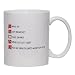 HUG MY GREATER SWISS MOUNTAIN DOG CHECKLIST Mug for Coffee / Hot Beverage (choice of sizes and colors)