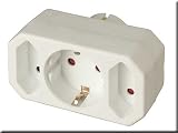 3-Fach Steckdosenadapter * EURO 2+1 WS von profitec®