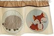 Carter's Forest Friends Valance, Tan/Choc, 60 X 14