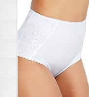5 Pack Cotton Rich Embroidered Full Briefs