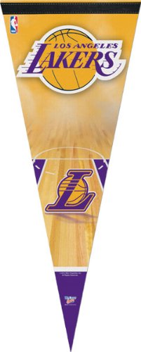 Los Angeles Lakers 12x30 Premium Pennant