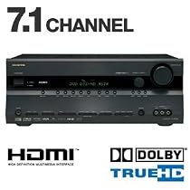 Onkyo TX-SR606 7.1 Channel Home Theater Receiver (Black)