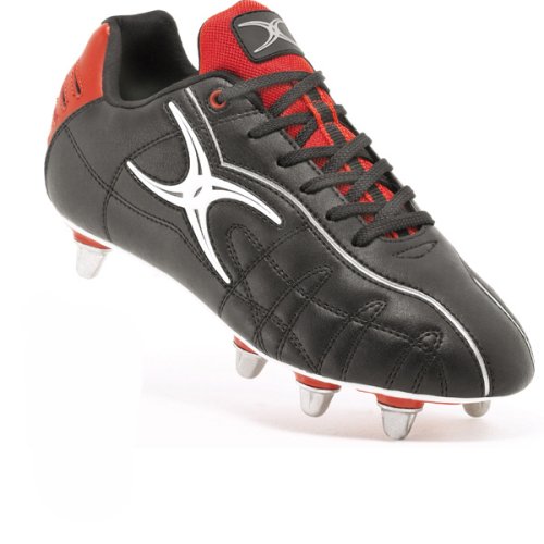 Gilbert Sidestep Rugby Boots Low Cut Soft Toe 8 Stud Size 8