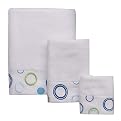 Modern Home Dots 3-pc. Towel Set - Blue /Green
