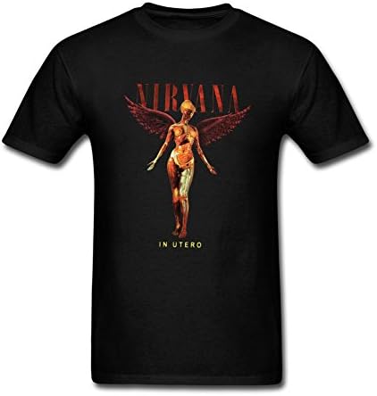 YFGCF85 Men's Nirvana In Utero T-Shirts