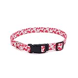 UPC 800443921753 product image for Petco Red Cherry Blossom Nylon Adjustable Dog Collar, Large | upcitemdb.com