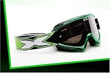 The X Brand Premium Motorcycle Goggle Green