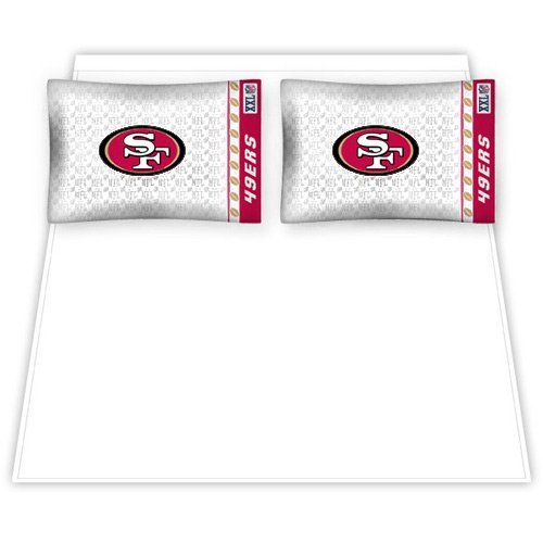NFL San Francisco 49ers Micro Fiber Sheet Set Queen