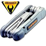 topeak(トピーク) ハマー(ヘキサス16) シルバー TOL130/TT2441G