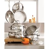 Tools of the Trade Belgique Stainless Steel 12-Piece Cookware Set
