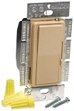 Lutron DVSC-600P-DS Diva 600W Single Pole Dimmer Desert Stone