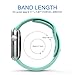 Apple Watch Replacement Band,Teslasz Soft Silicone Replacement Sports Wristbands Straps for Apple iWatch All Models (Mint Green 38 MM)
