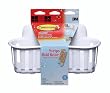 3M Command 17604B Small Shower Caddy with Water-Resistant Strips