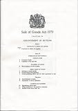 Sale of Goods Act 1979 : Elizabeth II. 1979. Chapter 54