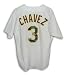 Eric Chavez Autographed Oakland Athletics Majestic Authentic MLB Baseball Jersey (White)