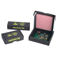Protektive Pak 37004 Small Component Shipper, 3-3/4" Length x 3-3/4" Width x 1" Depth (Case of 92)