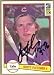 Scott Fletcher autographed Baseball Card (Chicago Cubs) 1982 Donruss