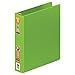 Wilson Jones Heavy Duty Round Ring Binder with Extra Durable Hinge, 1.5-Inch, Chartreuse (W364-34-376)