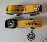 Oakland Athletics A's Dog Pet Set Leash Collar ID Tag XS