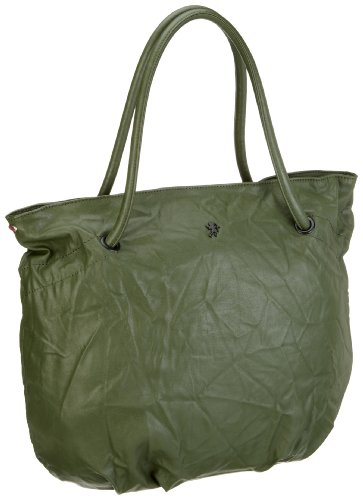 edc by esprit Xuwen X48002, Damen Shopper, gr&uuml;n, (forest green 307), 36X48X10