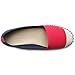 Ollio Women's Ballet Shoe Espadrille Canvas Flat