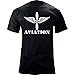 USAMM Army Aviation Branch Insignia Winged Propeller Veteran Graphic T-Shirt