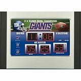 New York Giants Scoreboard Desk & Alarm Clock