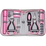 23 Pc Pink Tool Kit Set