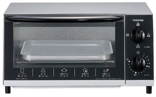 TOSHIBA オーブントースター シルバー HTR-H4(S)