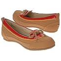 Tommy Hilfiger Women's Alpine Slip-On,Tan/Red,8 M