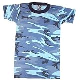 Boy's T-Shirt - ''Sky Blue'' Camo