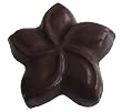 J. Michelle Chocolatier Signature Valrhona Solid White Chocolate Plumeria
