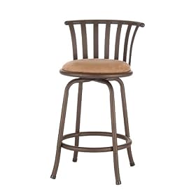 Olivia Swivel Counter Stool - 25.75" 