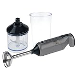 James Martin by Wahl Hand Blender & Mini Chopper Attachment 500W Titanium ZX667